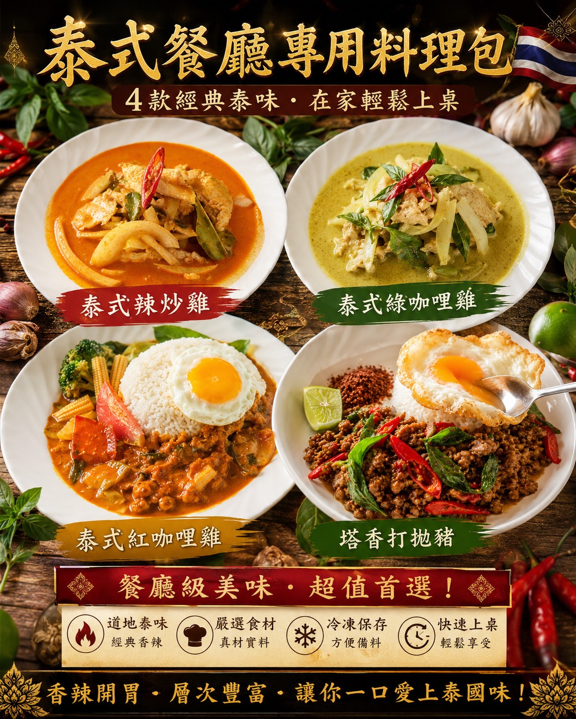 X-泰式料理包系列