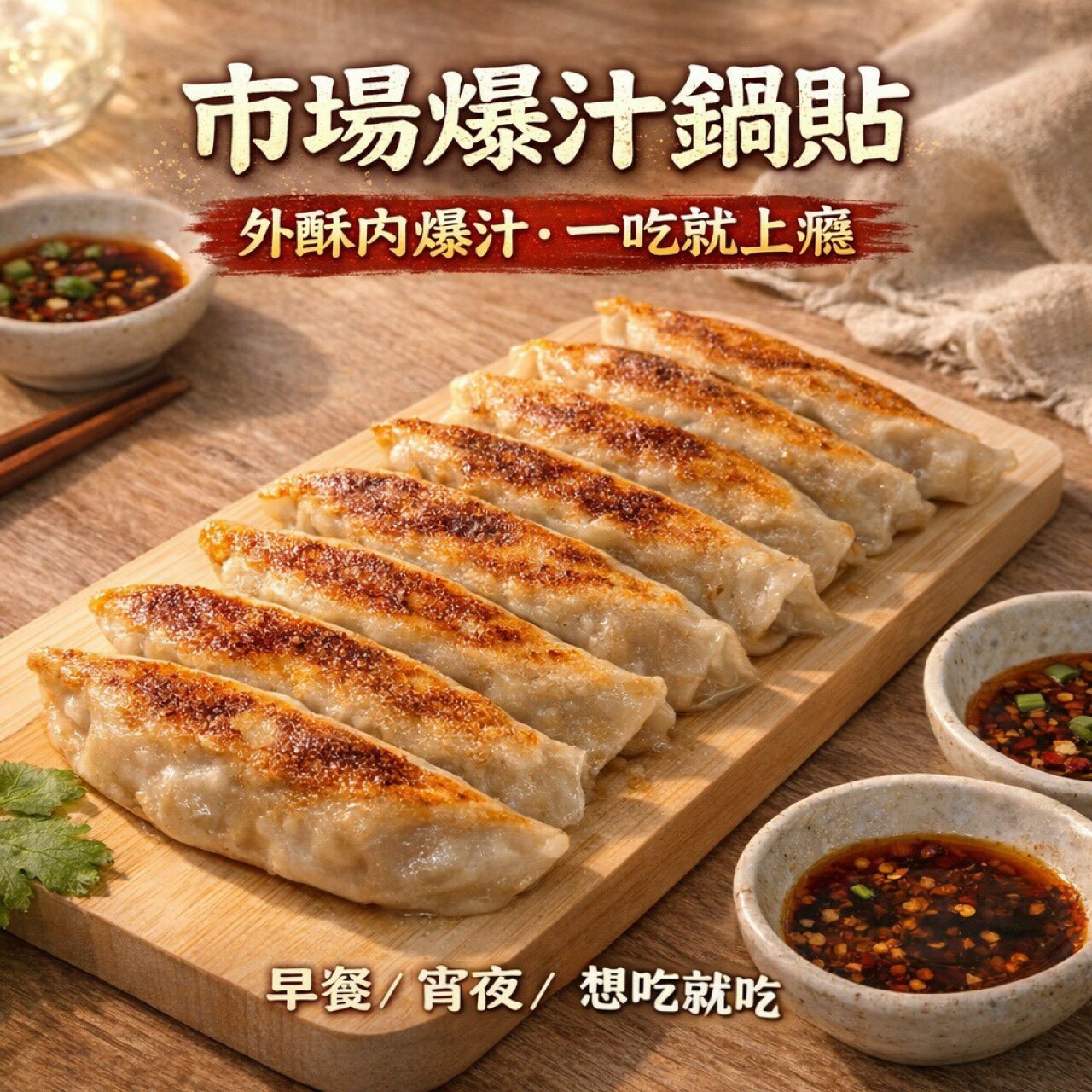 X-爆汁鍋貼 1500g (約50粒/包)